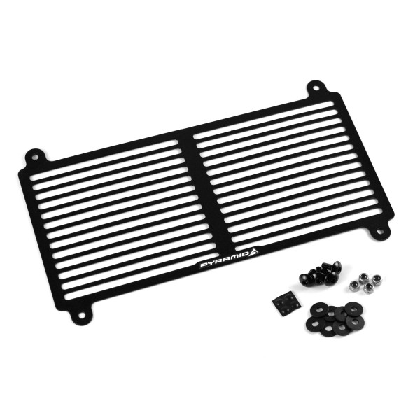 Pyramid Plastics Pyramid radiator guard | matte black | kawasaki ninja 650 2017>current